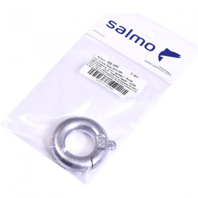 Груз кольцо SALMO Ring 090г SR-090 Груз кольцо SALMO Ring 090г SR-090
