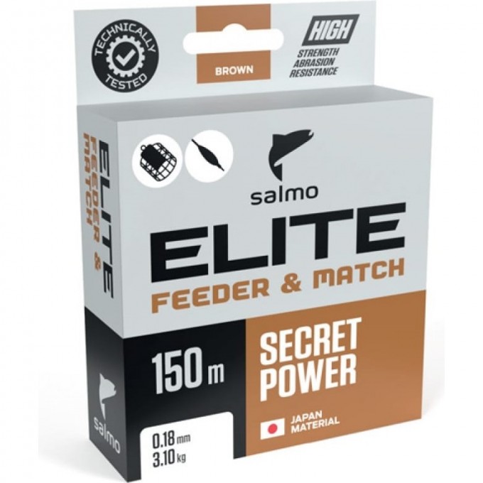 Леска монофильная SALMO Elite Feeder & Match 150/022 4119-022 Леска монофильная SALMO Elite Feeder & Match 150/022 4119-022